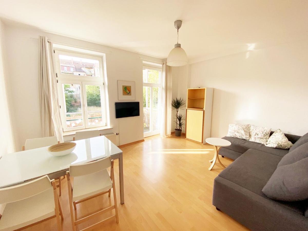 Schoene, Ruhige Zweiraumwohnung Im Angesagten Altlindenau Leipzig Bagian luar foto