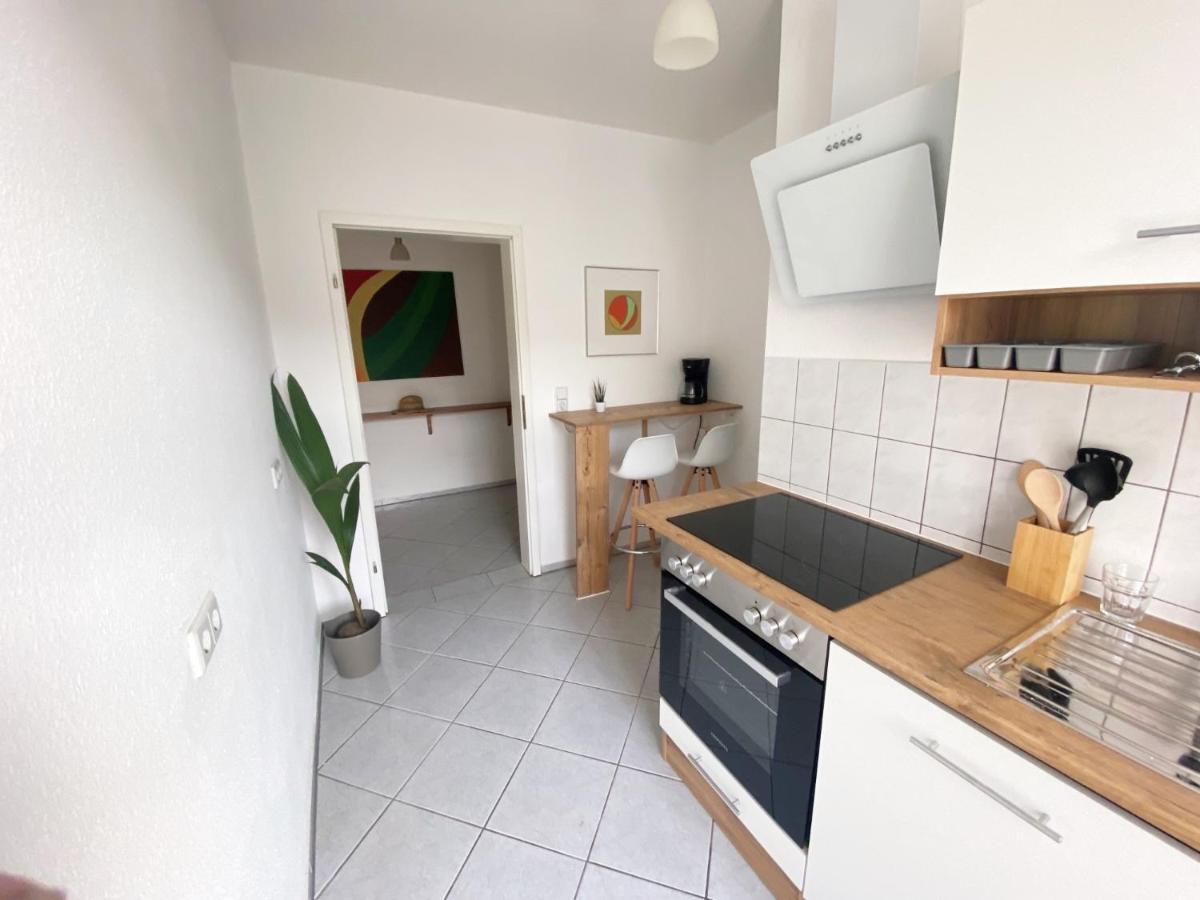 Schoene, Ruhige Zweiraumwohnung Im Angesagten Altlindenau Leipzig Bagian luar foto